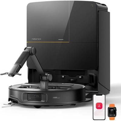 Roborock Saros Z70 robot aspirateur laveur avec bras m&eacute;canique OmniGri