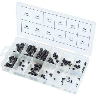 Kstools - Assortiment de vis sans t&ecirc;te, 160 pcs - 970.0400