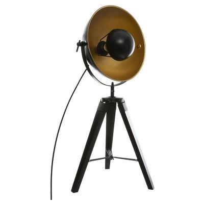 Lampe sur tr&eacute;pied - Lahti - h 70 cm - Noir - Livraison gratuite - Dor&eacute;
