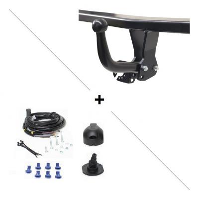 Attelage Kia Sorento (06/02-06/06) Col de cygne + faisceau universel 7 broches