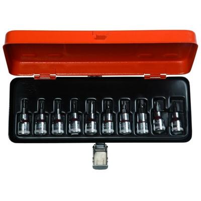Bahco Embouts De Vissage 1/2 Pour Torx Ph &, 10 Pi&egrave;ces