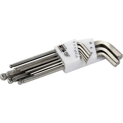 Ensemble de tournevis &agrave; angle &agrave; 9 parties 1,5 &agrave; 10 mm &Ecirc;tre 9770i