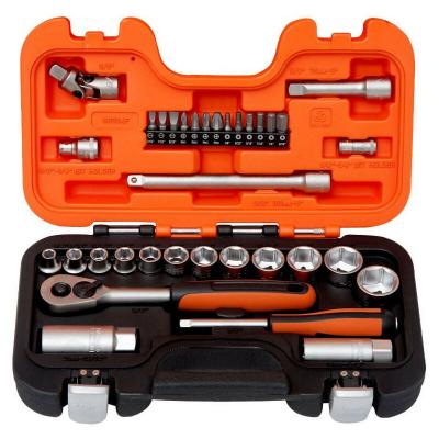 Bahco ASSORTIMENT DE DOUILLES 1/4+3/8"", 34 PCS, POUCE - S330AF