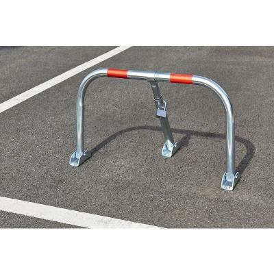 MOTTEZ Barriere parking rabattable fermeture cadenas