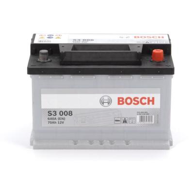 BOSCH Batterie Auto S3008 70Ah 640A / + &agrave; droite