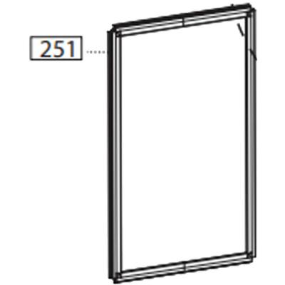 Joint de porte pour cong&eacute;lateur BEKO, BLOMBERG - R&eacute;frig&eacute;rateur, cong&eacute;lateur - Gris