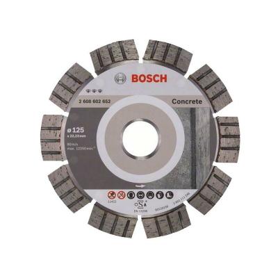 Disque &agrave; tron&ccedil;onner bosch best for concrete 125 mm 2608602652