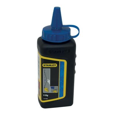 Flacon poudre &agrave; tracer Bleu STANLEY - 115 g - 1-47-403