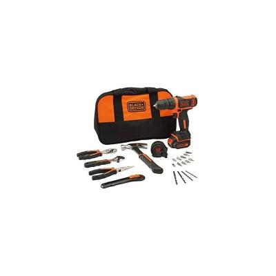 BLACK & DECKER Perceuse 18 V + 20 accessoires