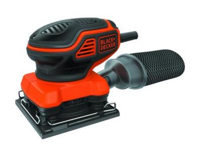 Black and Decker - Ponceuse vibrante 1/4 feuille 220W - KA450