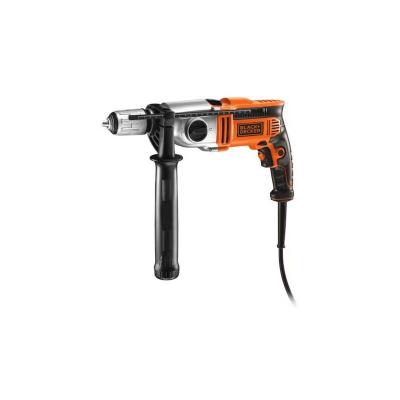 Black & decker perceuse &agrave; percussion 910 w kr911k 5035048335529