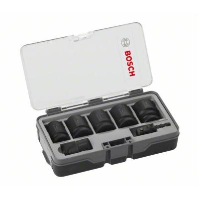 Set de 5 douilles BOSCH Impact Control + 2 adaptateurs - 2608551029