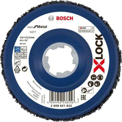 Bosch X-lock N377 115 Mm Metal Cleaning Disc Dor&eacute;