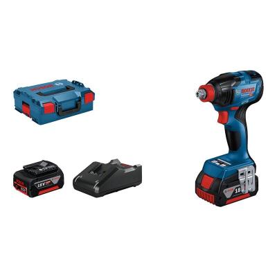 Bosch Gdx18v-210c+2x5ah+gal18v-40+l-boxx136 Impact Driver Argent&eacute;