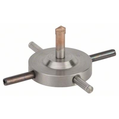 Bosch Accessories Croix De Per&ccedil;age pour Couronnes de Forage, 87mm Diam&egrave;tre/Cote Sur Plats