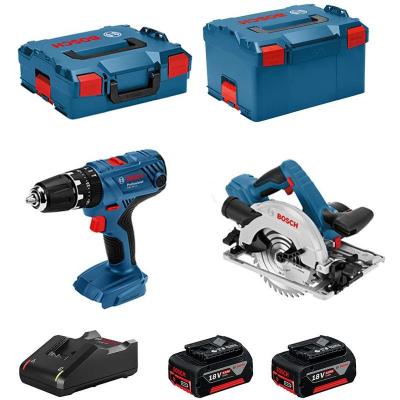 Bosch - Kit 18V BSK182M2C (gsb 18V-21 gks 18-57G 2 x 4,0 Ah GAL18V-40 L-Boxx 136 L-Boxx 238)