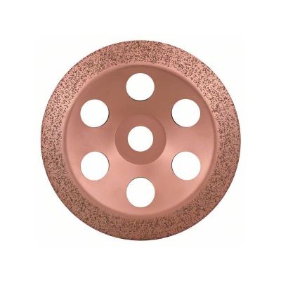 Meule assiette au carbure 180 x 22,23 mm fin, surface bomb&eacute;e 1pc