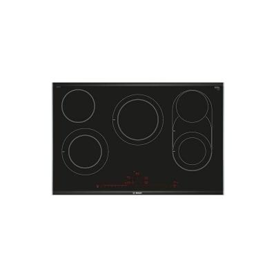 Bosch Pkm875dp1d Acier Affin&eacute; Autosuffisantes Plaque, C&eacute;ramique, 80cm
