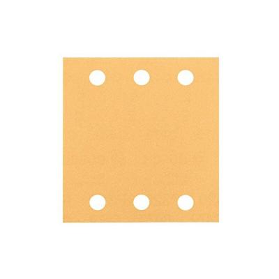 Feuilles abrasives, set de 10 pi&egrave;ces 115 x 107 mm, 40