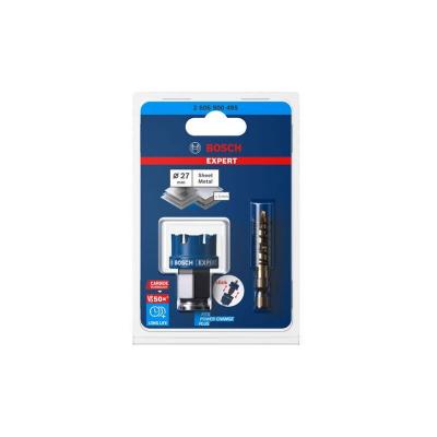 Scie tr&eacute;pan carbure de pr&eacute;cision Expert M&eacute;tal Bosch 30 mm - 2608900496