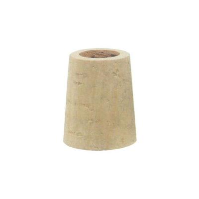 Bouchon Perc&eacute; En Li&egrave;ge Pour Doseur En Verre 27x23x19mm