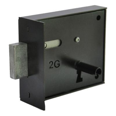BOURG - P&egrave;ne dormant noire MC horizontale - Coffre 160 x 95 mm - droite