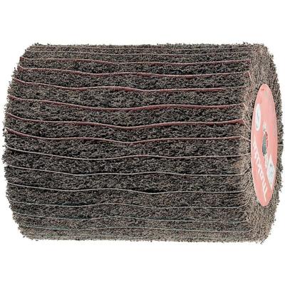 Makita - Brosse texture abrasive et lamelles papier abrasif - Grain : 80