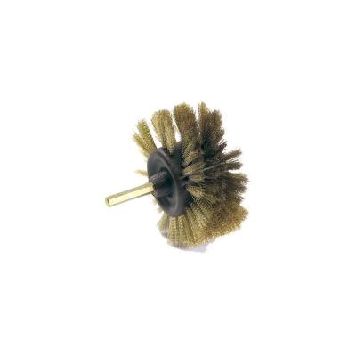 Brosse meuble radiale en acier laitonn&eacute; BRICOZOR