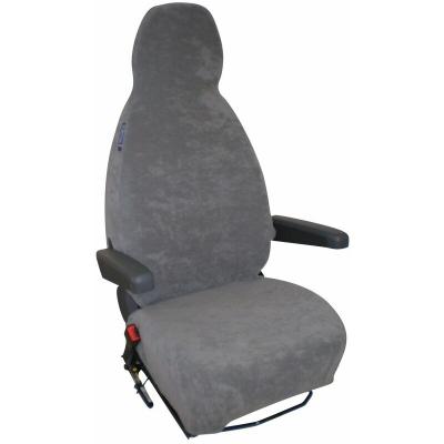 Narbonne Accessoires Housse de si&egrave;ges &eacute;ponge Coton Extensible Grises
