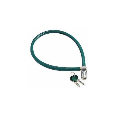 Cable antivol rigide serrure &agrave; cl&eacute; 0,55 x 6