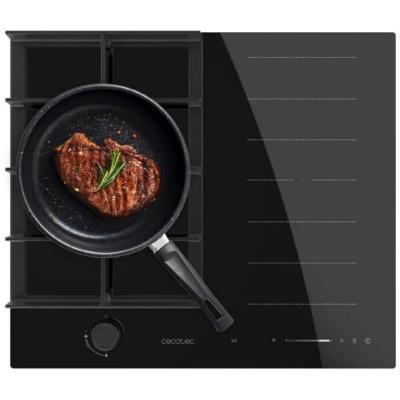 Plaque de Cuisson - Cecotec - Bolero Squad GI 3500 - Induction & Gaz - 34 kW - 9 Vitesses