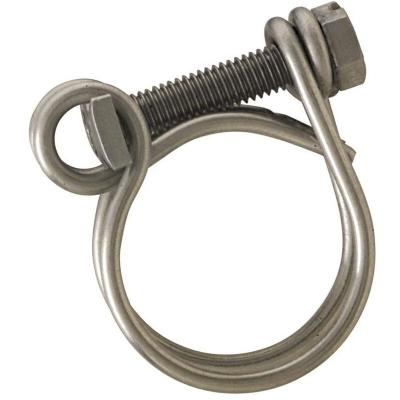 Boutt&eacute; IFG40 2 Colliers INOX 2 Fils Serrage 35/40 Tuyau &oslash;30, Argent