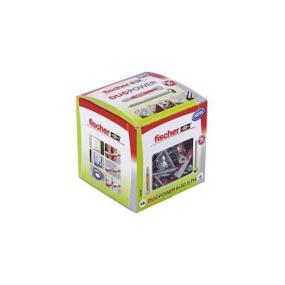Cheville Duopower 6x50 avec vis t&ecirc;te ronde x50 pi&egrave;ces