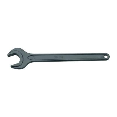 Cl&eacute; plate simple 894 ouv. de cl&eacute; 11 mm l. 112 mm phosphat&eacute; avec trou d'accrochag