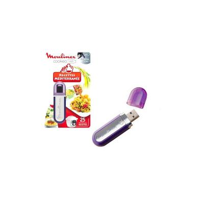 Cl&eacute; usb recettes m&eacute;diterran&eacute;e pour cook&eacute;o usb - moulinex xa600011