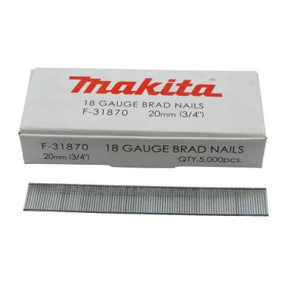 Makita F-31870 1.2x20 Mm Nails Pneumatic Nailer 50 Units Argent&eacute;