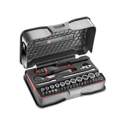 FACOM - Coffret cliquet + douilles 1/4'' 6 pans - R.161-6M6PB