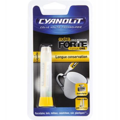CYANOLIT - Colle Instantane, formule liquide Longue Conservation, 2G
