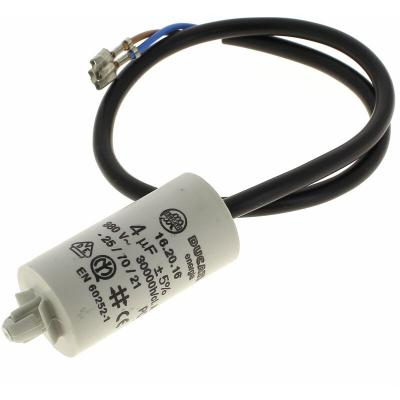 Condensateur 4&micro;f 400v + fils pour Refrigerateur