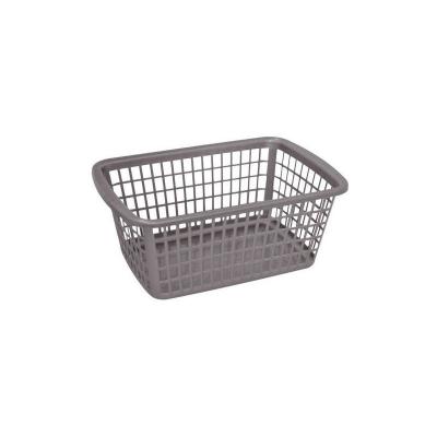 Aluminium Et Plastique - corbeille rangement 36X25X15 silver 1035670