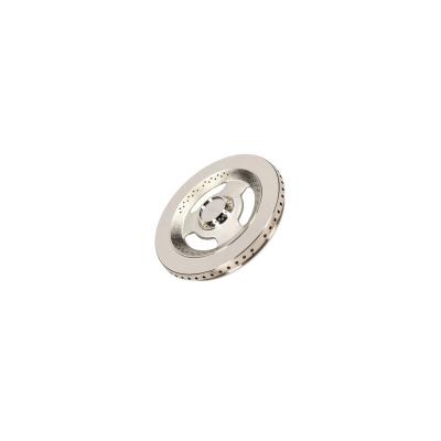 Lot de 1 br&ucirc;leur pour cuisini&egrave;re &agrave; gaz Smeg R&eacute;f. S&nbsp;5344&nbsp;chrom&eacute;&nbsp;couleur inox