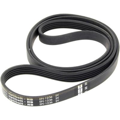 Courroie 1236j5 = 5pje1236 pour Lave-linge Brandt
