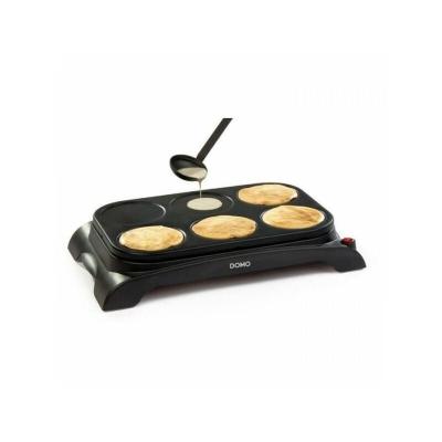 Crepiere Electrique DOMO Family Crepes - DO8709P - 6 personnes - Revetement Antiadh&eacute;sif - 1000W