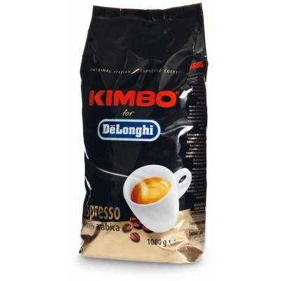 Grains de caf&eacute; De'Longhi-Kimbo 100% Arabica, 1 kg
