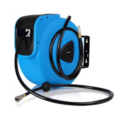 Monzana Enrouleur de tuyau d'air comprim&eacute; 20m avec raccord rapide 1/4"".