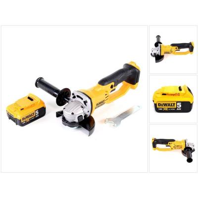 DeWalt DCG 412 - Meuleuse sans fil 18V 125mm + Batterie 5 Ah