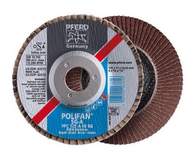Disque &agrave; lamelles a 80SG droit 125mm G80 Pferd 1 pcs