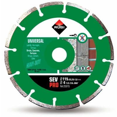 Rubi-Disque diamant g&eacute;n&eacute;ral segment&eacute; g&eacute;nie, 25915