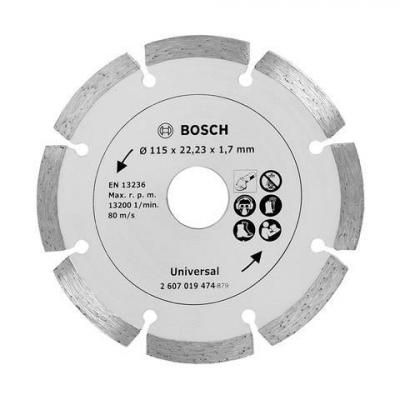 Bosch 2607019474 Disque Diamant Pour Meuleuse Ma&ccedil;onnerie 115 Mm