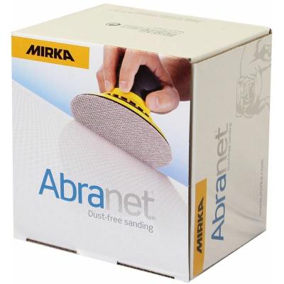 Disques abrasifs auto-agrippants Abranet &Oslash; 150 mm MIRKA Grain: 800